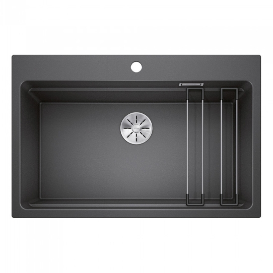 Εικόνα της Νεροχύτης Blanco Etagon 8 Silgranit 78x51cm Anthracite 525187