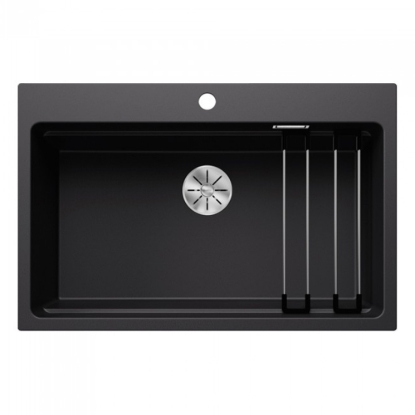Εικόνα της Νεροχύτης Blanco Etagon 8 Silgranit 78x51cm Black 525893