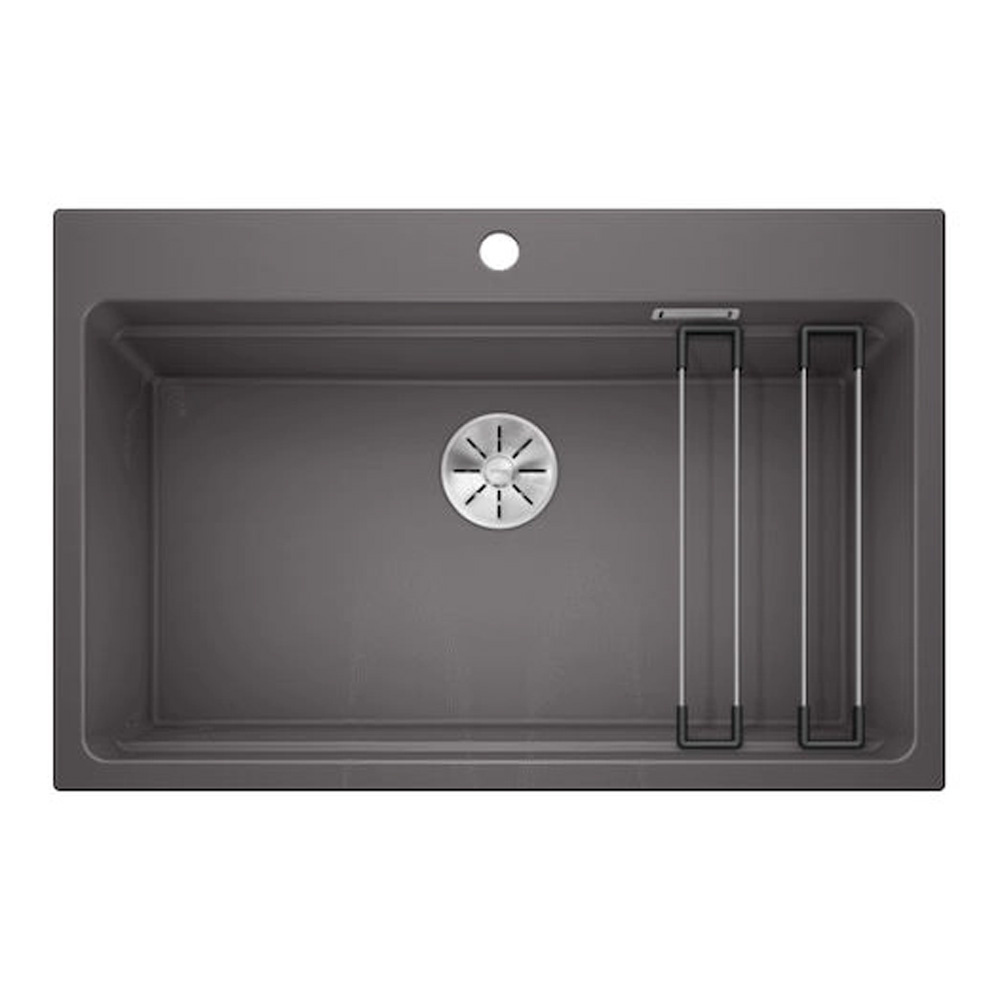 Εικόνα της Νεροχύτης Blanco Etagon 8 Silgranit 78x51cm Rock Grey 525188