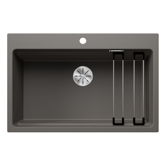 Εικόνα της Νεροχύτης Blanco Etagon 8 Silgranit 78x51cm Volcano Grey 527262