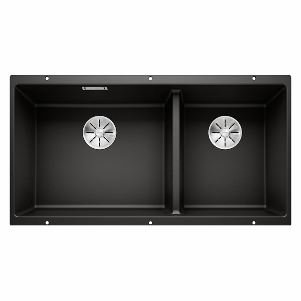 Εικόνα της Νεροχύτης Υποκαθήμενος Blanco Subline 480/320-U Silgranit 85,5x46cm Black 525993