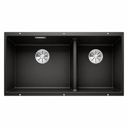 Εικόνα της Νεροχύτης Υποκαθήμενος Blanco Subline 480/320-U Silgranit 85,5x46cm Black 525993