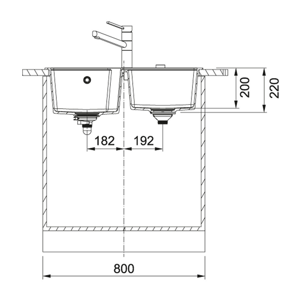 Εικόνα της Νεροχύτης Franke Urban UBG 620-78 GSC (78x50) Coffee 3147101161