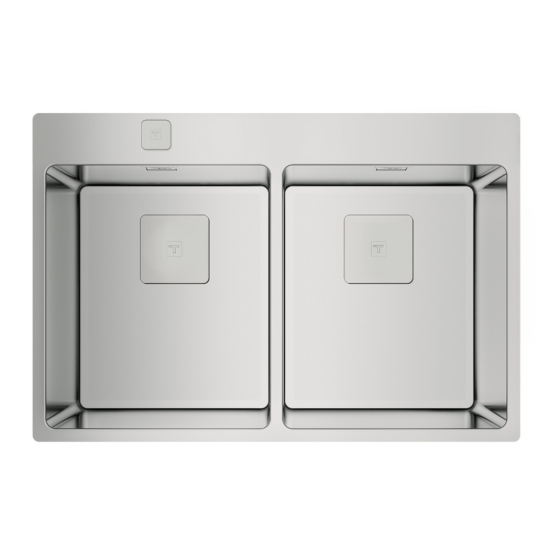 Εικόνα της Νεροχύτης Teka Forlinea RS15 (74x50) 2B Λείος Inox 115030011