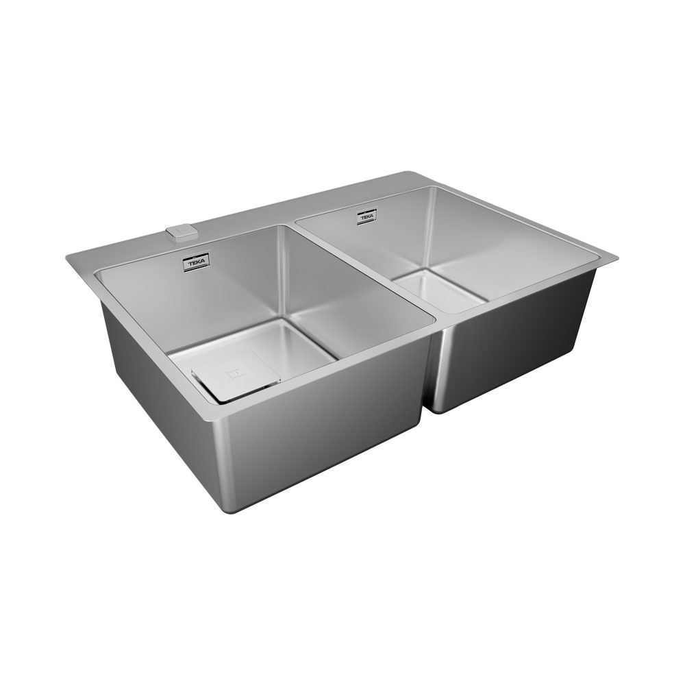 Εικόνα της Νεροχύτης Teka Forlinea RS15 (74x50) 2B Λείος Inox 115030011
