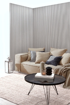 Εικόνα της PS PANEL Με 3D Πηχάκια 00 Piano 12/122/2900mm Walnut/Dark Grey 7-27-AP009-00