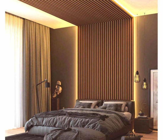 Εικόνα της PS PANEL Με 3D Πηχάκια 11 Piano 12/122/2900mm GOLDEN OAK/D.BROWN