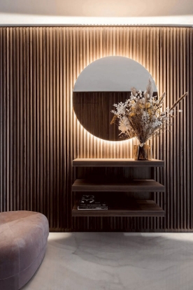 Εικόνα της PS PANEL Με 3D Πηχάκια 54 Piano 12/122/2900mm WALNUT/DARK BROWN 7-27-AP009-54