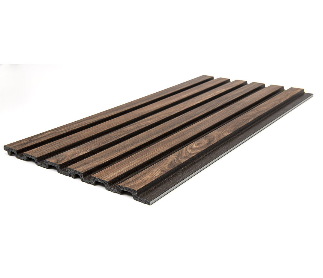 Εικόνα της PS PANEL Με 3D Πηχάκια 54 Piano 12/122/2900mm WALNUT/DARK BROWN 7-27-AP009-54