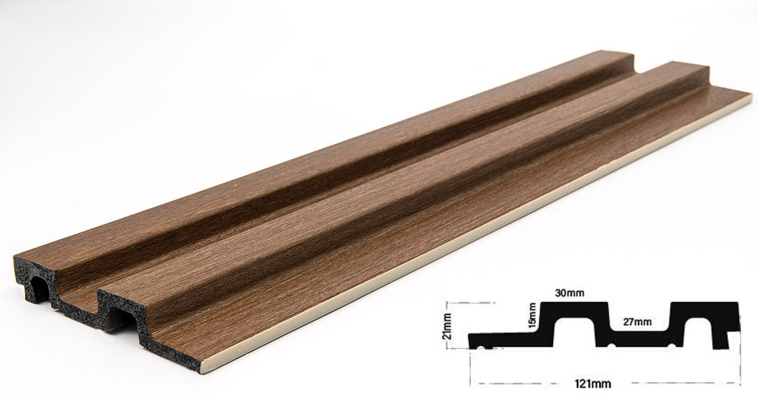 Εικόνα της PS PANEL Με 3D Πηχάκια 07 RESIDENCE 21/122 mm CLASSIC OAK