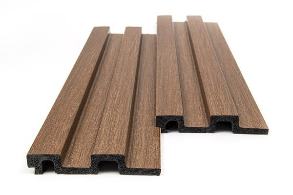 Εικόνα της PS PANEL Με 3D Πηχάκια 08 RESIDENCE 21/122 mm DARK BROWN OAK
