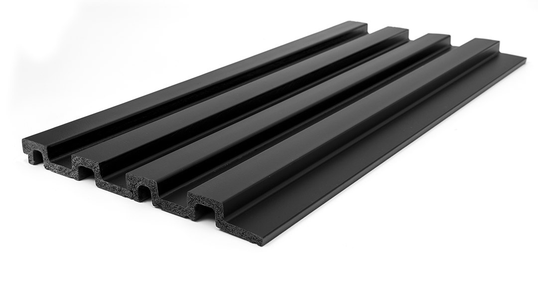 Εικόνα της PS PANEL Με 3D Πηχάκια 10 RESIDENCE 21/122 mm Black 7-26-AP001-10