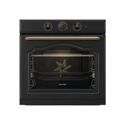 Εικόνα της Φούρνος Gorenje Classico BOS67372CLB - 740237 Μαύρος 77lt  034061901
