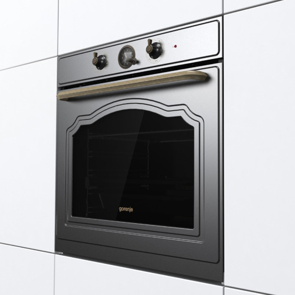 Εικόνα της Φούρνος Gorenje Classico BOS67372CLB - 740237 Μαύρος 77lt  034061901