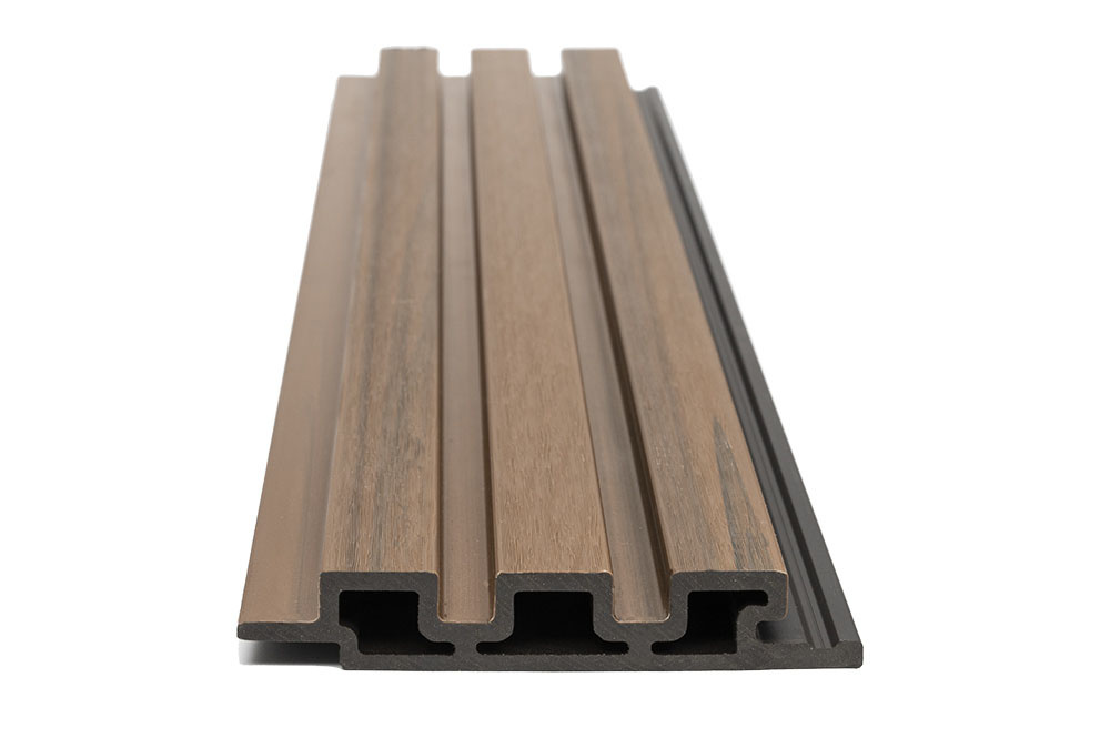 Εικόνα της WPC PANEL 2ης Γενιάς Με 3D Πηχάκια 25/147.5mm TEAK 5510 7-24-FSGW02-TEAK
