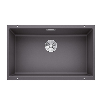 Εικόνα της Νεροχύτης Υποκαθήμενος Blanco Subline 700-U Silgranit 73x46cm Rock Grey 523443