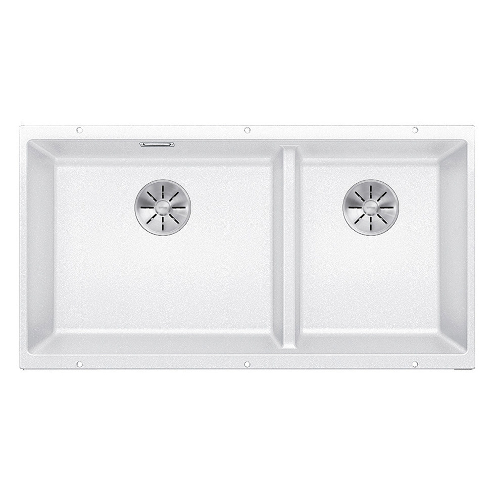 Εικόνα της Νεροχύτης Υποκαθήμενος Blanco Subline 480/320-U Silgranit 85,5x46cm White