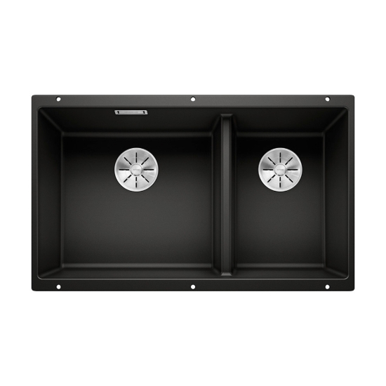Εικόνα της Νεροχύτης Υποκαθήμενος Blanco Subline 430/270-U Silgranit 75,5x46cm Black 525991
