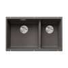 Εικόνα της Νεροχύτης Υποκαθήμενος Blanco Subline 430/270-U Silgranit 75,5x46cm Volcano Grey 527350