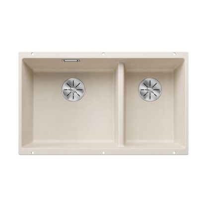 Εικόνα της Νεροχύτης Υποκαθήμενος Blanco Subline 430/270-U Silgranit 75,5x46cm Soft White 527167