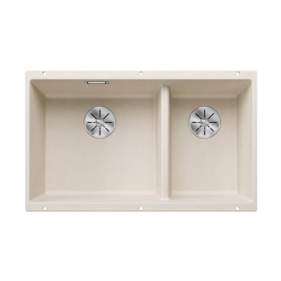 Εικόνα της Νεροχύτης Υποκαθήμενος Blanco Subline 430/270-U Silgranit 75,5x46cm Soft White 527167