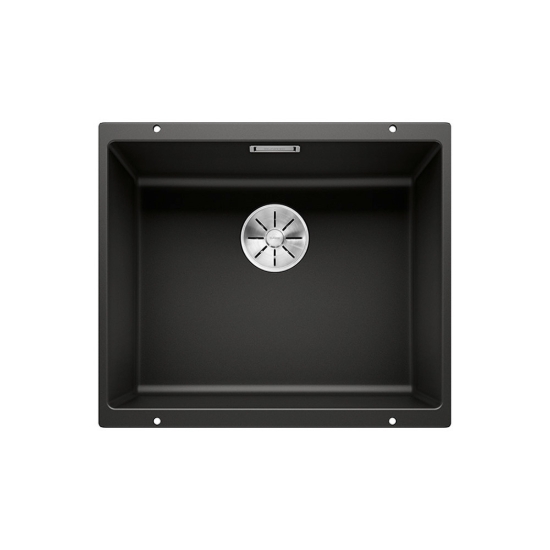 Εικόνα της Νεροχύτης Υποκαθήμενος Blanco Subline 500-U Silgranit 53x46cm Black 525995