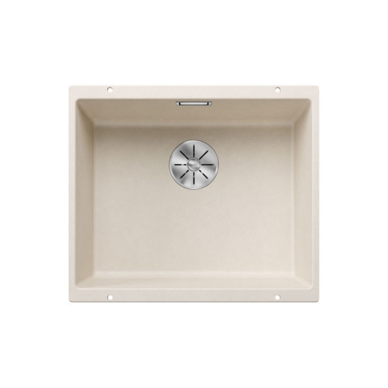 Εικόνα της Νεροχύτης Υποκαθήμενος Blanco Subline 500-U Silgranit 53x46cm Soft White 527170