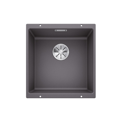Εικόνα της Νεροχύτης Υποκαθήμενος Blanco Subline 400-U Silgranit 43x46cm Rock Grey 523423