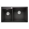 Εικόνα της Νεροχύτης Blanco Pleon 9 Silgranit 86x50cm Black 525958