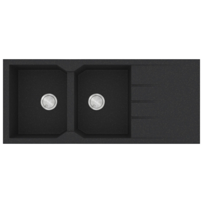 Εικόνα της Νεροχύτης Sanitec Ultra Granite 800 (116x50) Grafite