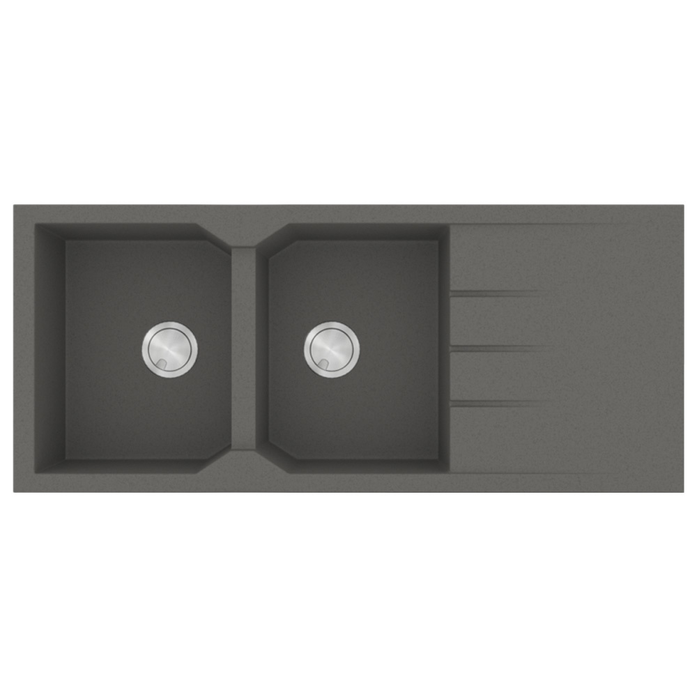 Εικόνα της Νεροχύτης Sanitec Ultra Granite 800 (116x50) Pietra