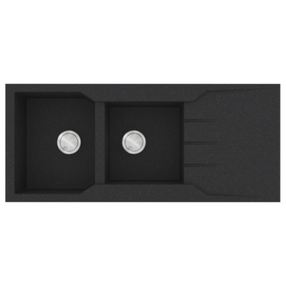 Εικόνα της Νεροχύτης Sanitec Ultra Granite 801 (116x50) Grafite