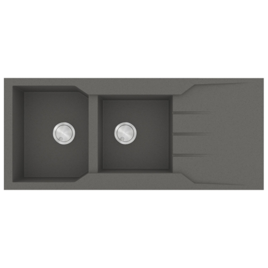 Εικόνα της Νεροχύτης Sanitec Ultra Granite 801 (116x50) Pietra