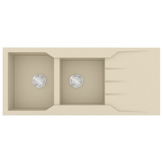 Εικόνα της Νεροχύτης Sanitec Ultra Granite 801 (116x50) Ocra