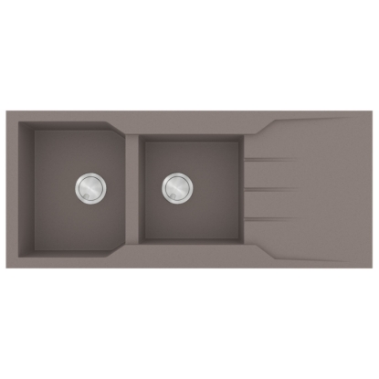 Εικόνα της Νεροχύτης Sanitec Ultra Granite 801 (116x50) Sienna