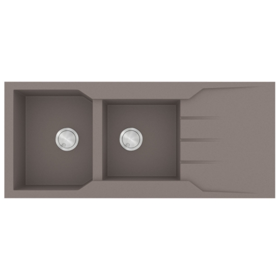 Εικόνα της Νεροχύτης Sanitec Ultra Granite 801 (116x50) Sienna