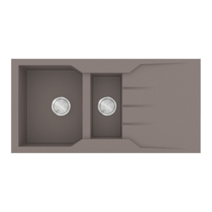 Εικόνα της Νεροχύτης Sanitec Ultra Granite 802 (100x50) Sienna