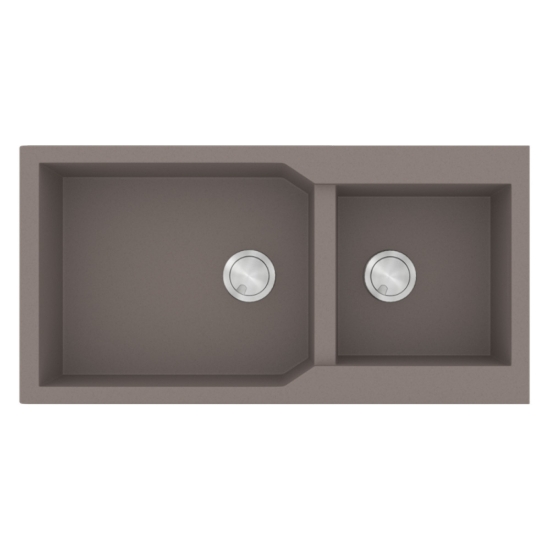 Εικόνα της Νεροχύτης Sanitec Ultra Granite 803 (98x50) Sienna