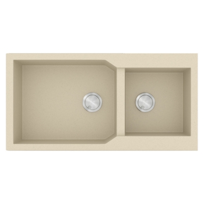 Εικόνα της Νεροχύτης Sanitec Ultra Granite 803 (98x50) Ocra