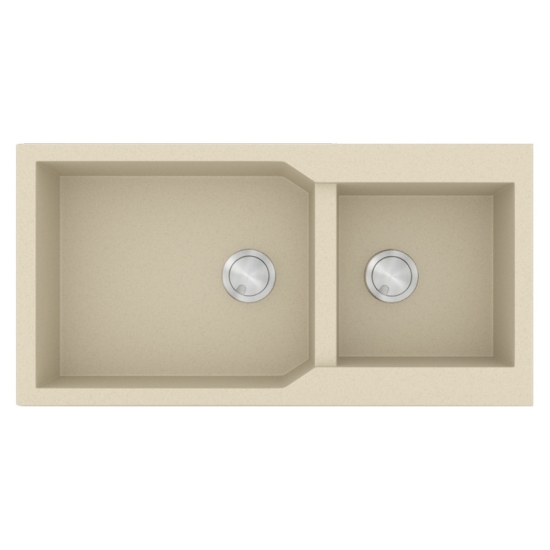 Εικόνα της Νεροχύτης Sanitec Ultra Granite 803 (98x50) Ocra