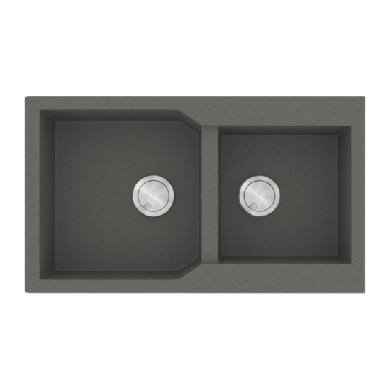 Εικόνα της Νεροχύτης Sanitec Ultra Granite 804 (86x50) Pietra