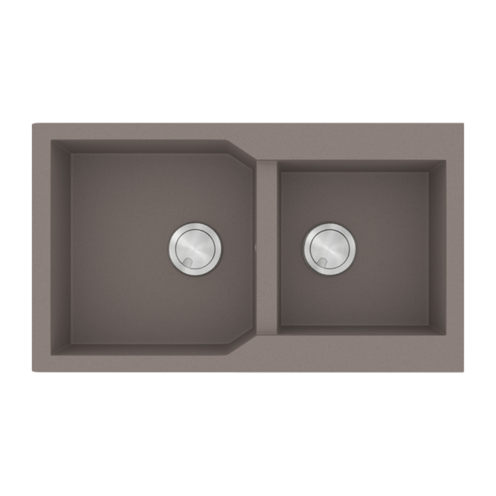 Εικόνα της Νεροχύτης Sanitec Ultra Granite 804 (86x50) Sienna