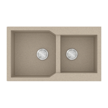 Εικόνα της Νεροχύτης Sanitec Ultra Granite 804 (86x50) Sabbia