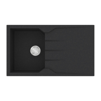 Εικόνα της Νεροχύτης Sanitec Ultra Granite 805 (86x50) Grafite