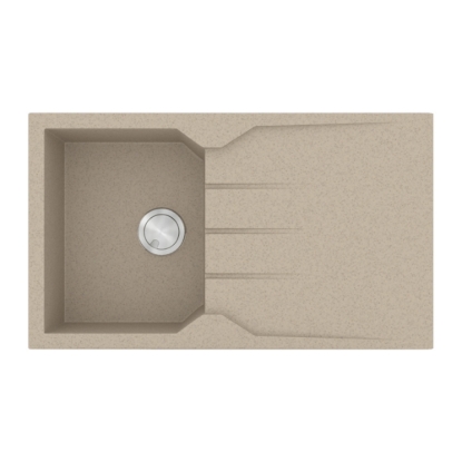 Εικόνα της Νεροχύτης Sanitec Ultra Granite 805 (86x50) Sabbia