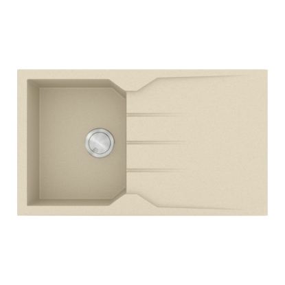 Εικόνα της Νεροχύτης Sanitec Ultra Granite 805 (86x50) Ocra