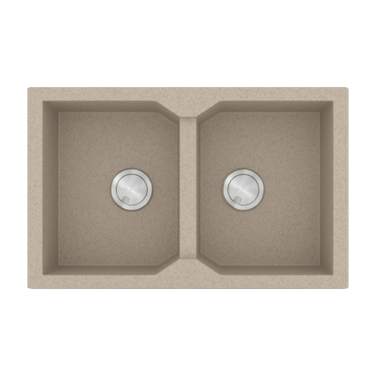 Εικόνα της Νεροχύτης Sanitec Ultra Granite 806 (79x50) Sabbia