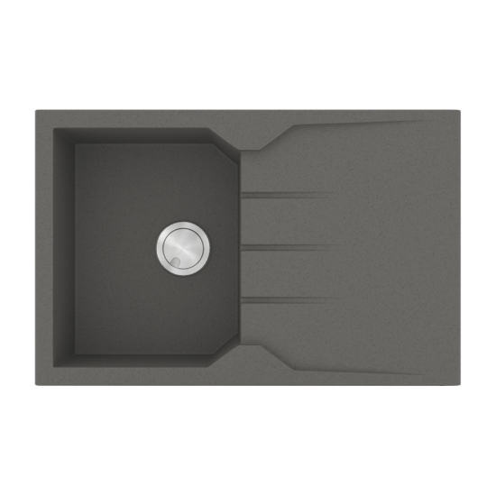 Εικόνα της Νεροχύτης Sanitec Ultra Granite 807 (79x50) Pietra