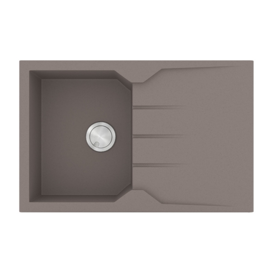 Εικόνα της Νεροχύτης Sanitec Ultra Granite 807 (79x50) Sienna