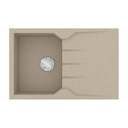 Εικόνα της Νεροχύτης Sanitec Ultra Granite 807 (79x50) Sabbia